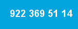 922 369 51 14 922 369 51 14